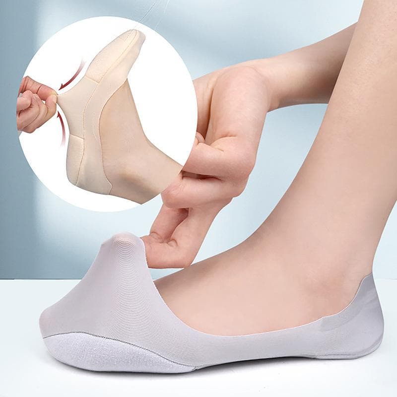 (WHDR) 3D Arch Massage Health Care Meias Femininas De Verão De Seda Gelada .