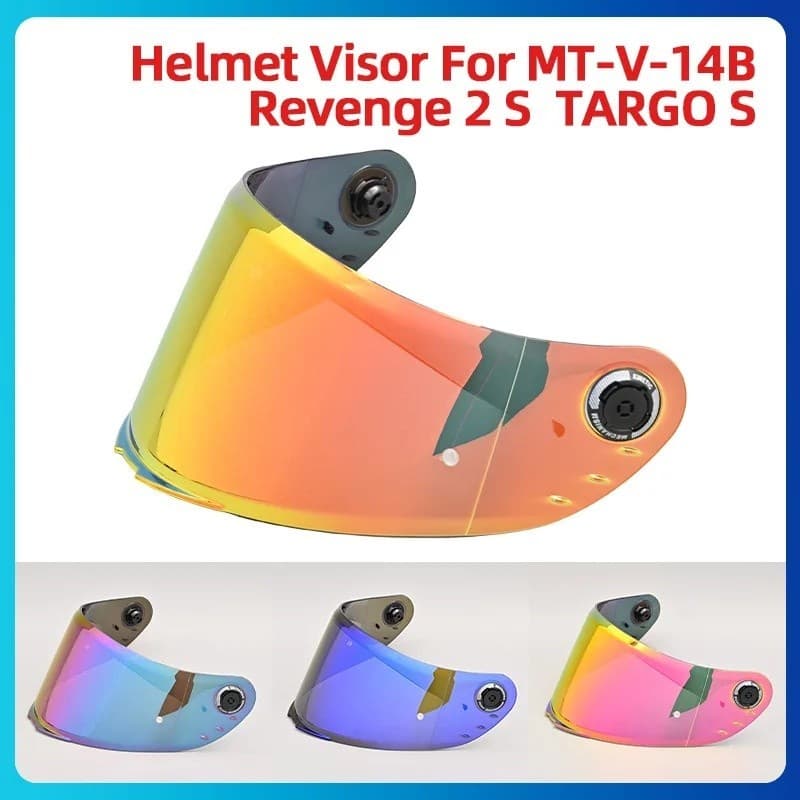 Viseira De Capacetes De Motos Adequada Para MT-V-14B Revenge 2 S Targo Vierra Casco Moto Capacete Vis