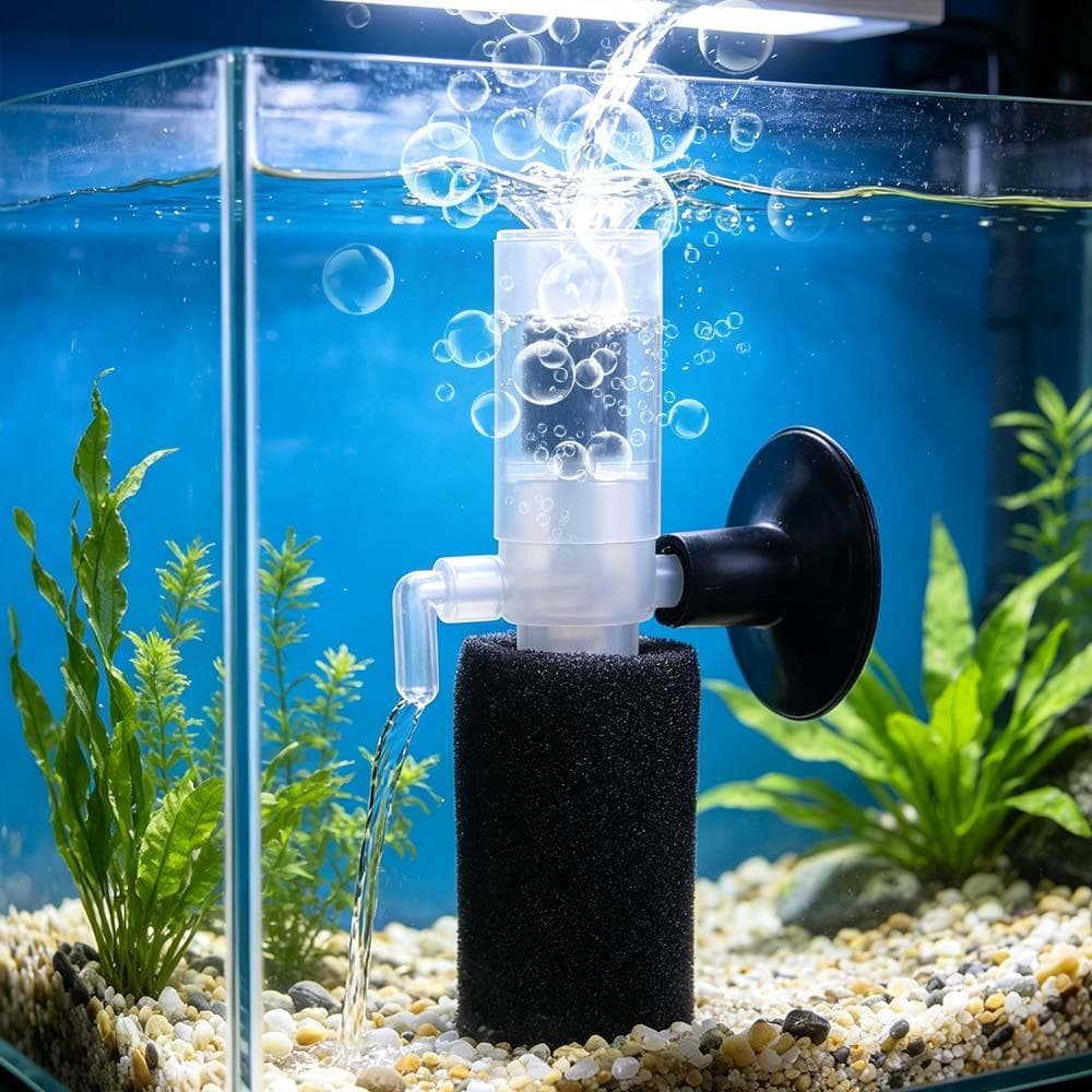 Filtro De Tanque De Peixes ZHDYEB , Mini Purificador De Água De Aquário Multicamadas , Bombas Práticas De Esponja