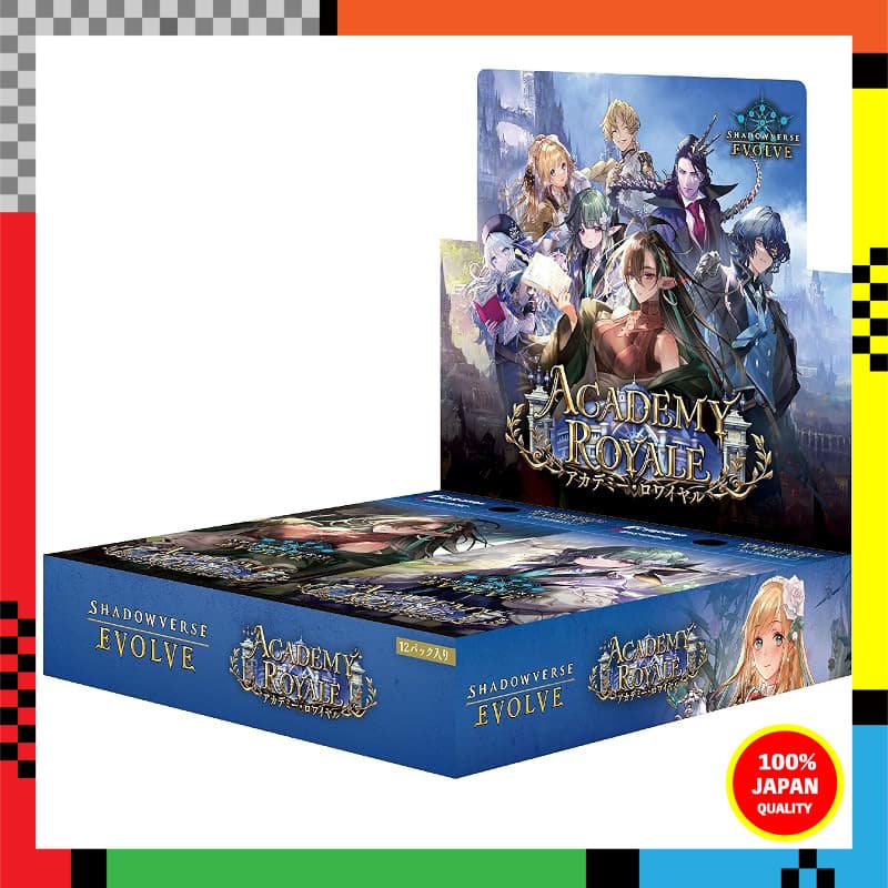 Shadowverse EVOLVE Booster Pack "Academy Royale" - Box of 12 Packs