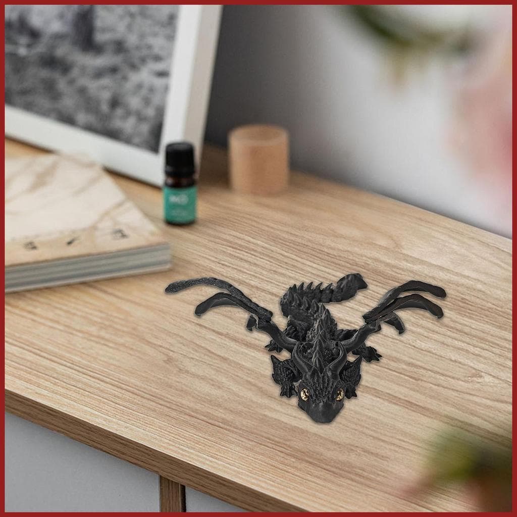 Dragão Brinquedo Fidget Estatueta Mesa Executiva Brinquedos Crianças Adultos 3D Para Páscoa yikuiabr