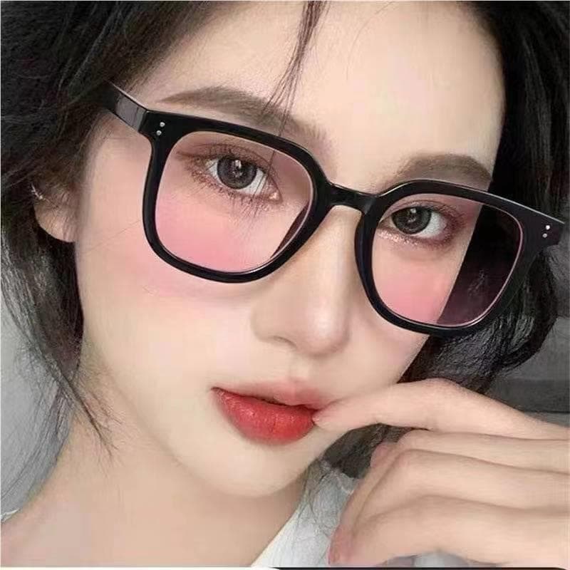 Gradiente rosa Blush óculos japonês preto quadro novo estilo óculos de sol moda feminina óculos de sol masculino proteto