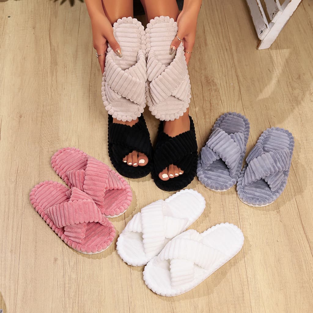 Chinelo feminino para todas as estações, leve macio, antiderrapante e silencioso para casa 🥿
