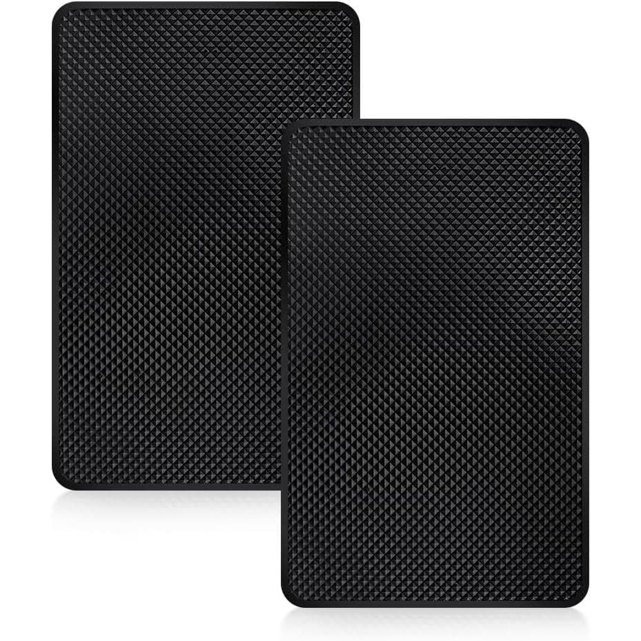 yuntop 2 Pacotes de Tapetes Antiderrapantes de Borracha para Painel de Carro, Tapete Antiderrapante para Painel de Carro