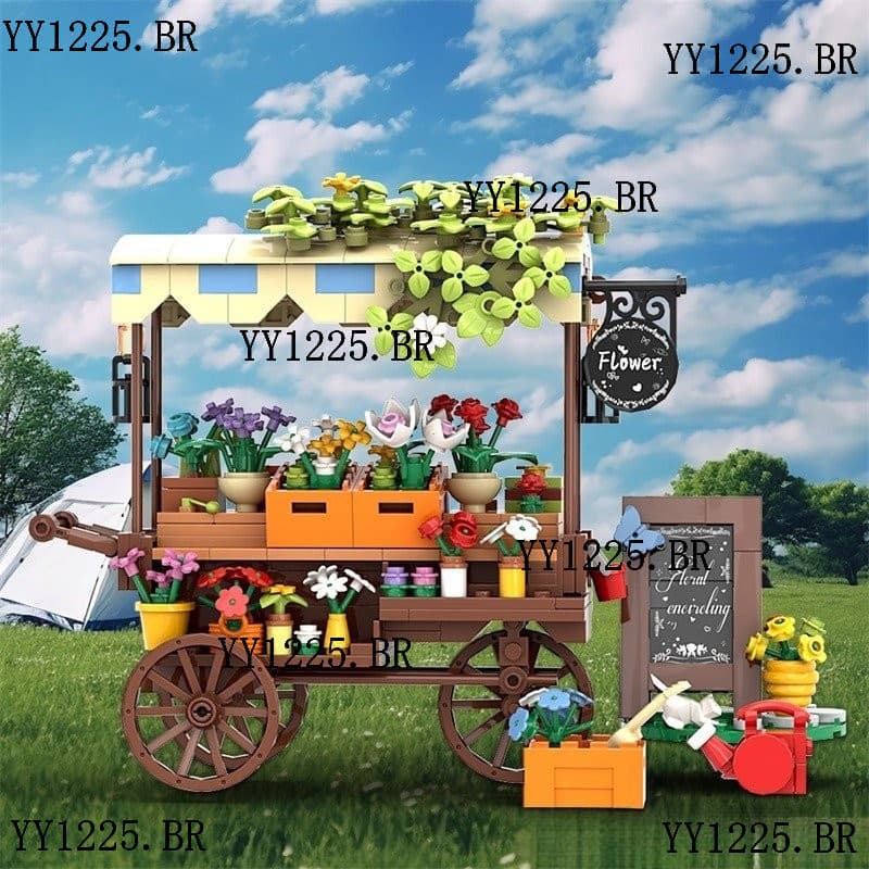 Blocos de Construção Carruagem dos Sonhos [458 Peças] Modelo de Brinquedo de Montagem para Presente de Meninas Decoração