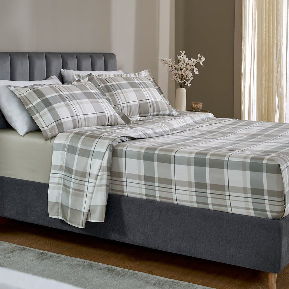 Jogo de Cama King Algodão Percal 300 Fios Florenza - Appel Home