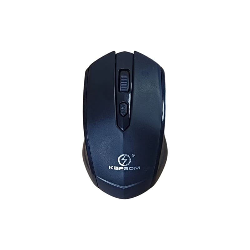 Mouse Óptico Sem Fio 2.4G Recarregável USB, Ajuste 1600 DPI, Compatível Notebook PC Modelo KA-612/KA-602
