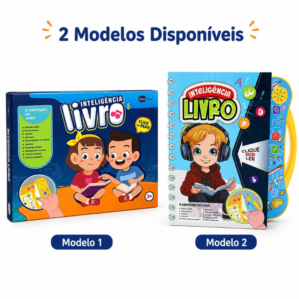 Livro Inteligente Educativo Infantil Bilíngue com Sons e Caneta Interativa Atividades de Aprendizagem Brinquedo 3+ Anos