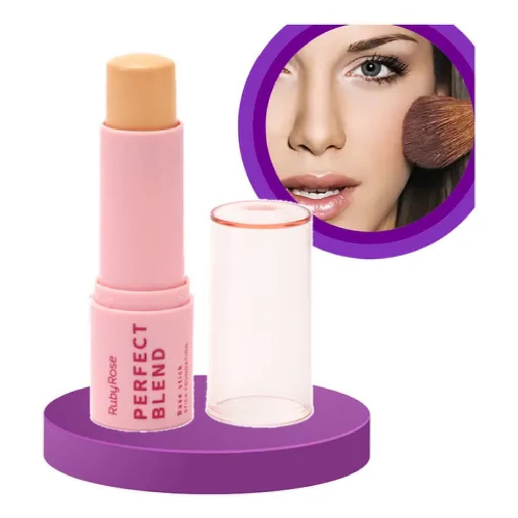 Base Stick Bastão Cremoso Perfect Blend By Ruby Rose