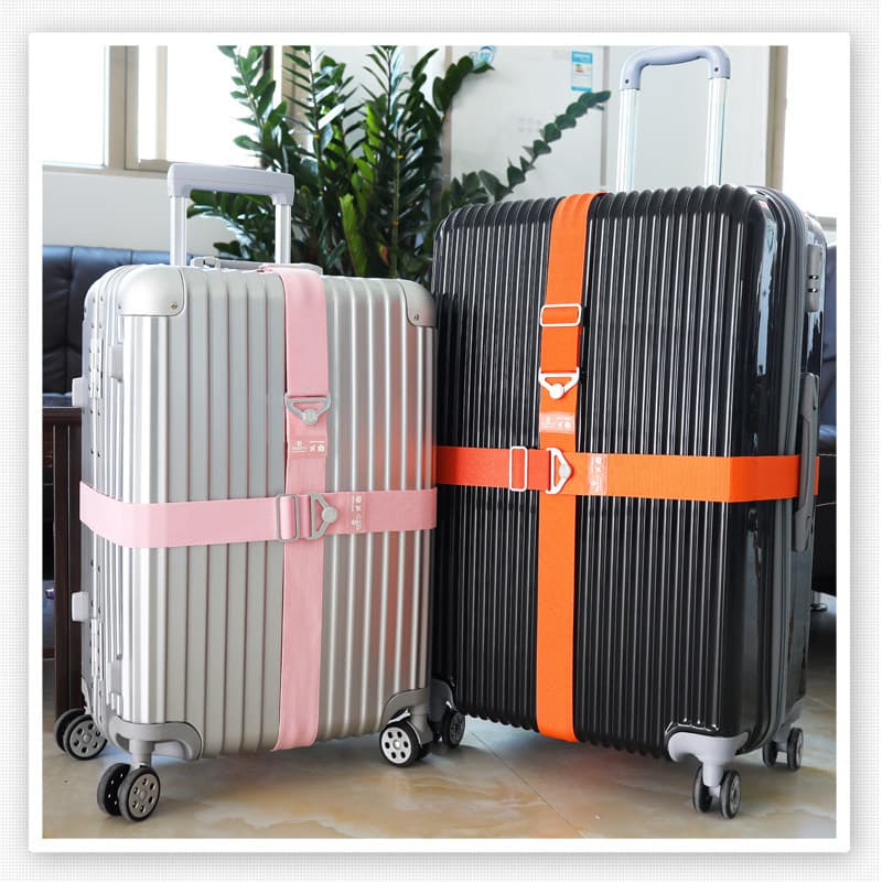 🔥 Luggage strap 🔥 VENDA QUENTE Trolley case Binding rope Correia para Mala 1 Caixa De Carrinho Cruzado Cinto De Embala