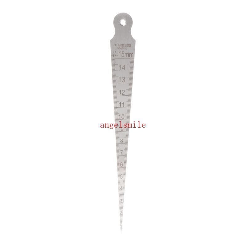 Medidor De Cunha De Aço Inoxidável Ace Para Ferramenta De Medição De Furo 1-15mm Leve