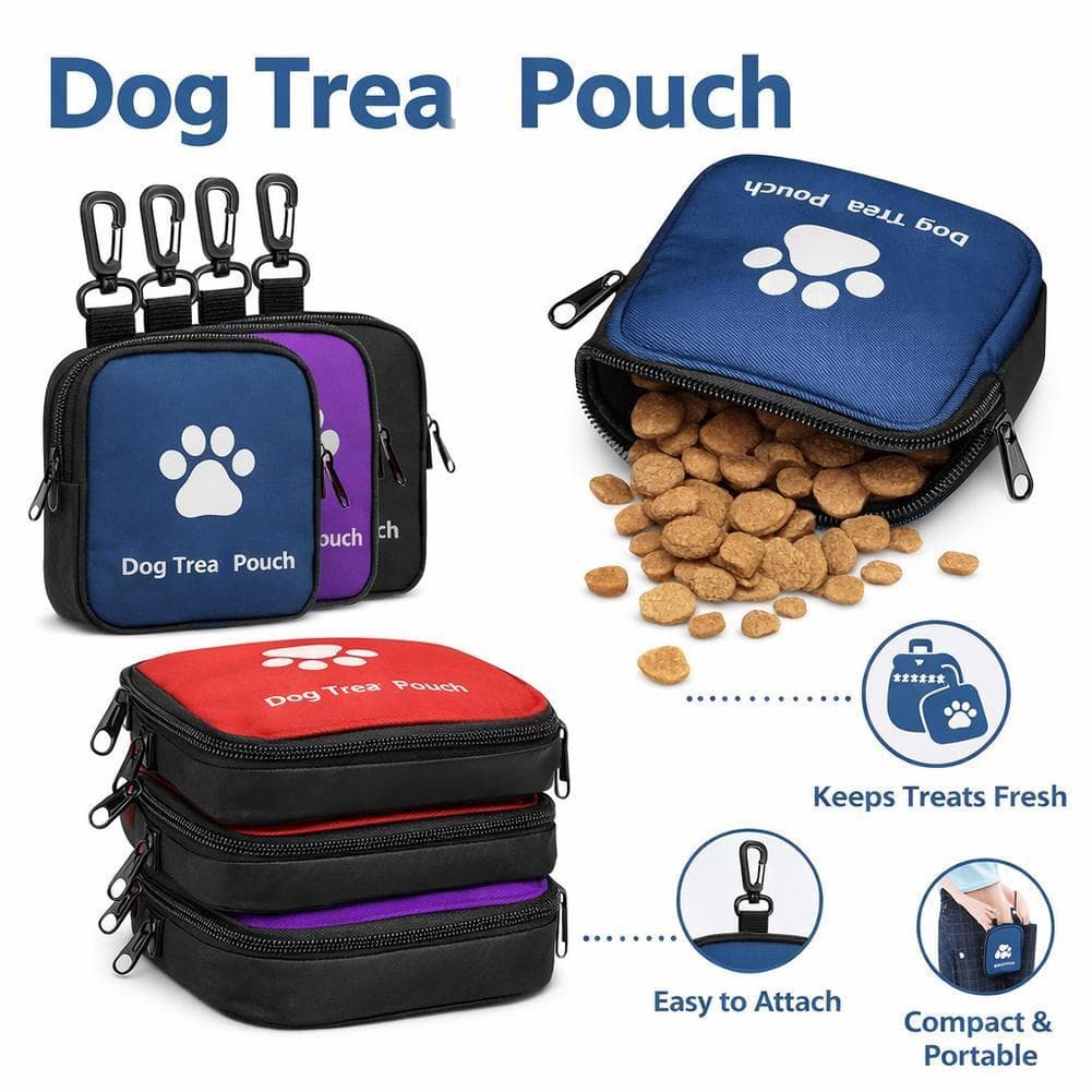 Mini Bolsa Impermeável Para Cães , Portátil , Pvc , Treinamento De Recompensas , Fácil De Limpar , Lanche Compacto H0