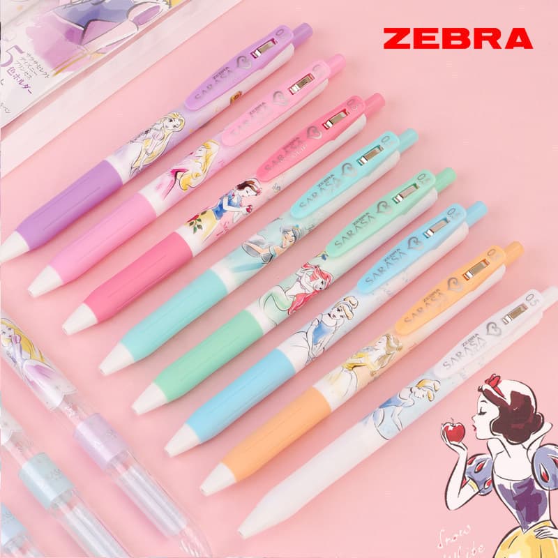 Japão zebra-JJ15 Edição Limitada Caneta Gel Disney Princess Press Module Caneta-tinteiro