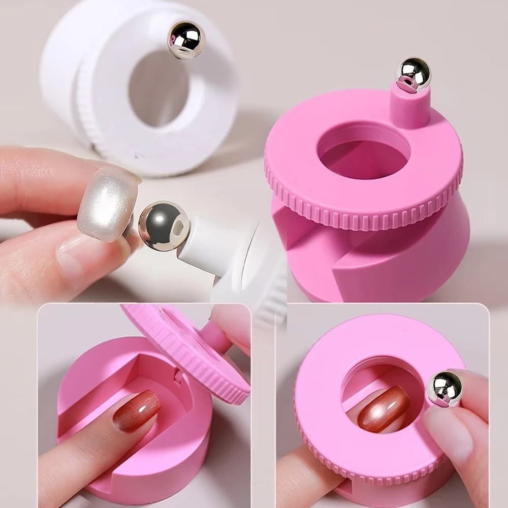 Ímã De Unha Olho De Gato DIY Nail Art Sti Magnético Para Iniciantes Fácil Esmalte Em Gel Ferramenta De Efeito Má