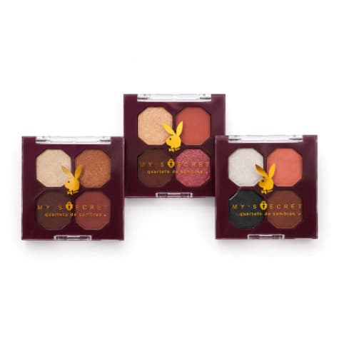 Paleta de Sombras Quarteto My Secret - Playboy Beauty