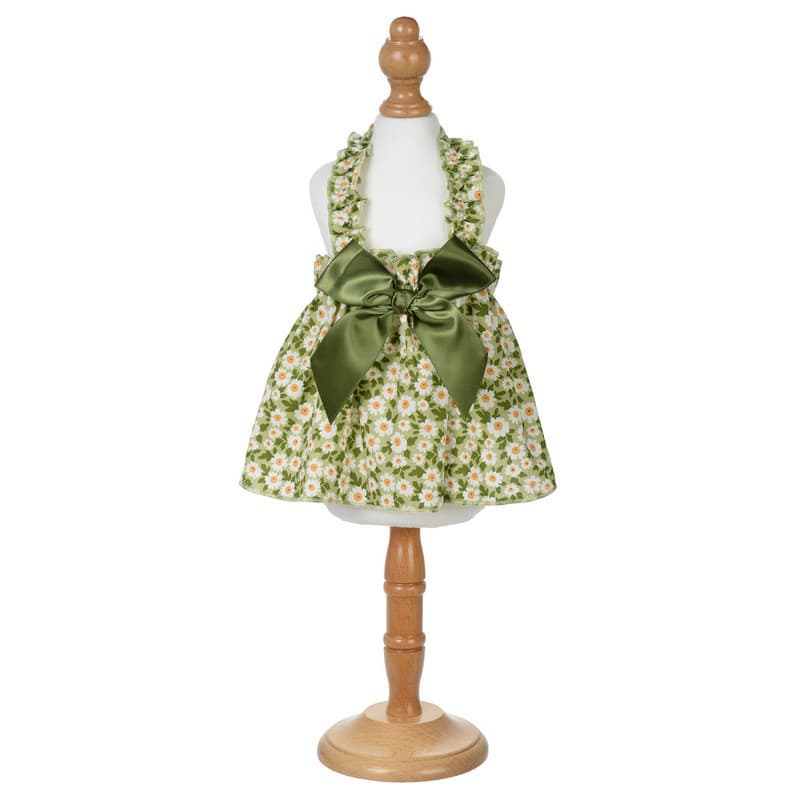 Di estilo margarida gato cão tailandês primavera saia pequena princesa vestido pequeno cão Pomeranian filhotes verão est
