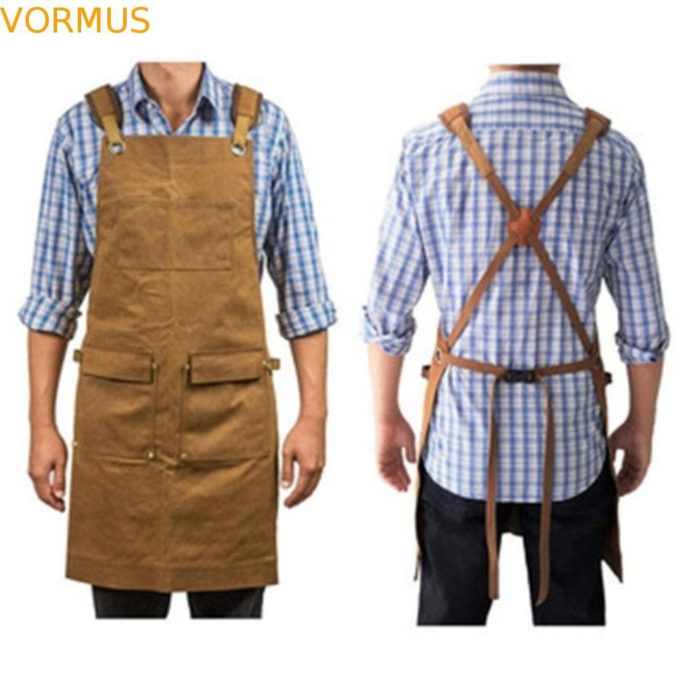 Roupas De Trabalho De Carpinteiro , Avental Para Eletricista Com Bolsos Antipoeira , Bolsa De Ferramentas De Lona Espess