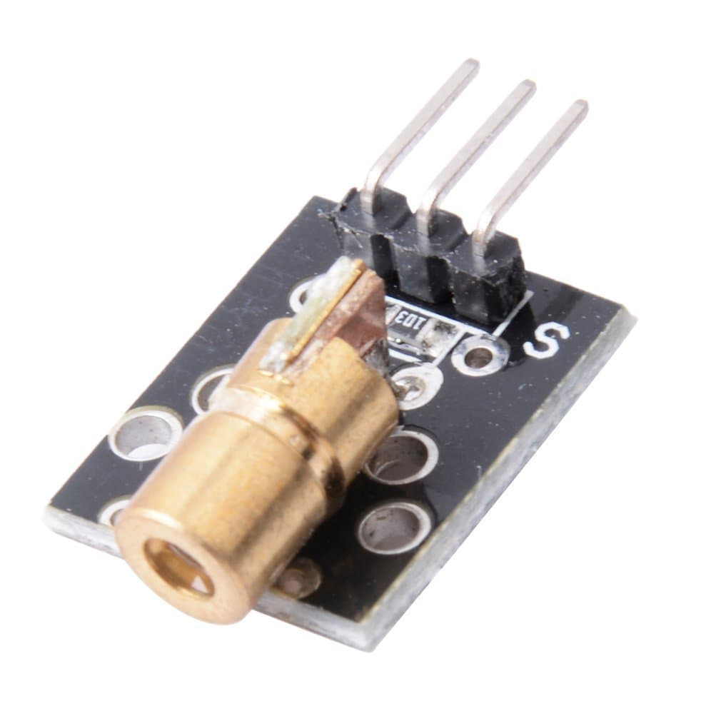 KY-008 Módulo Sensor de Cabeça Laser Módulo Laser Raspberry pi UNO Universal Pronto Estoque