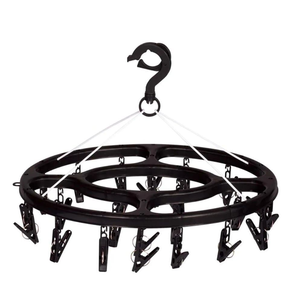 Mini-Varal Oval 24 Prendedores - Mor