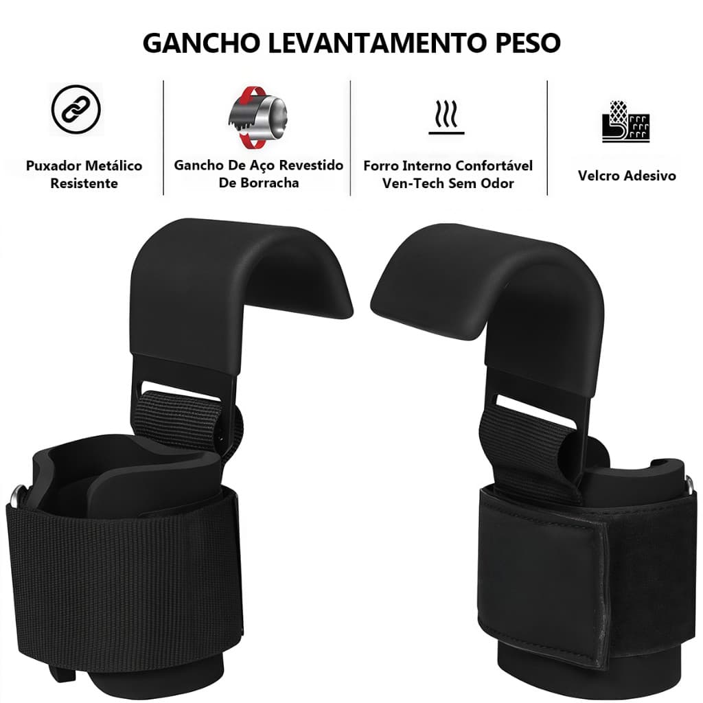 Par Horizontal Gancho Da Assistência Agachamento Levantamento De Peso Aptidão Levanta O Cinto