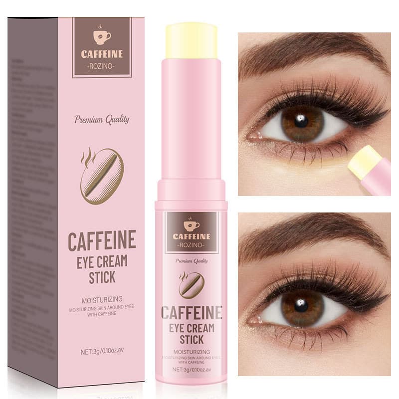 O creme para os olhos com cafeína reduz linhas finas, olheiras e bolsas nos olhos, além de proporcionar firmeza e liftin