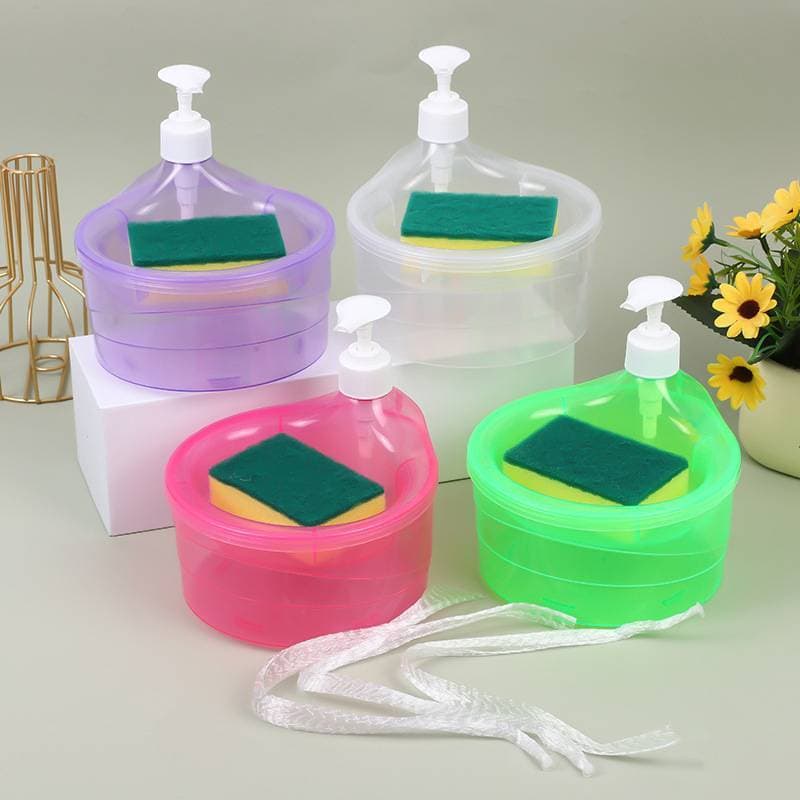 qo Dispensador De Detergente Para Cozinha , Suporte De Sabão , Tipo Prensa , Caixa Automática De Saída De Líquido , Aces