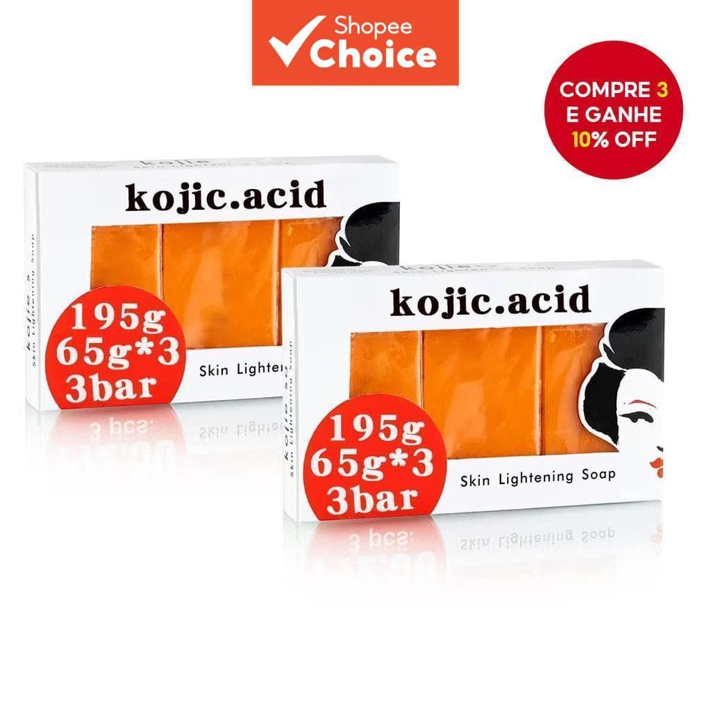 Sabonete Artesanal de Papaia com Ácido Kójico | Sabonete Facial e Corporal | Sabonete Suave Clareador e Hidratante
