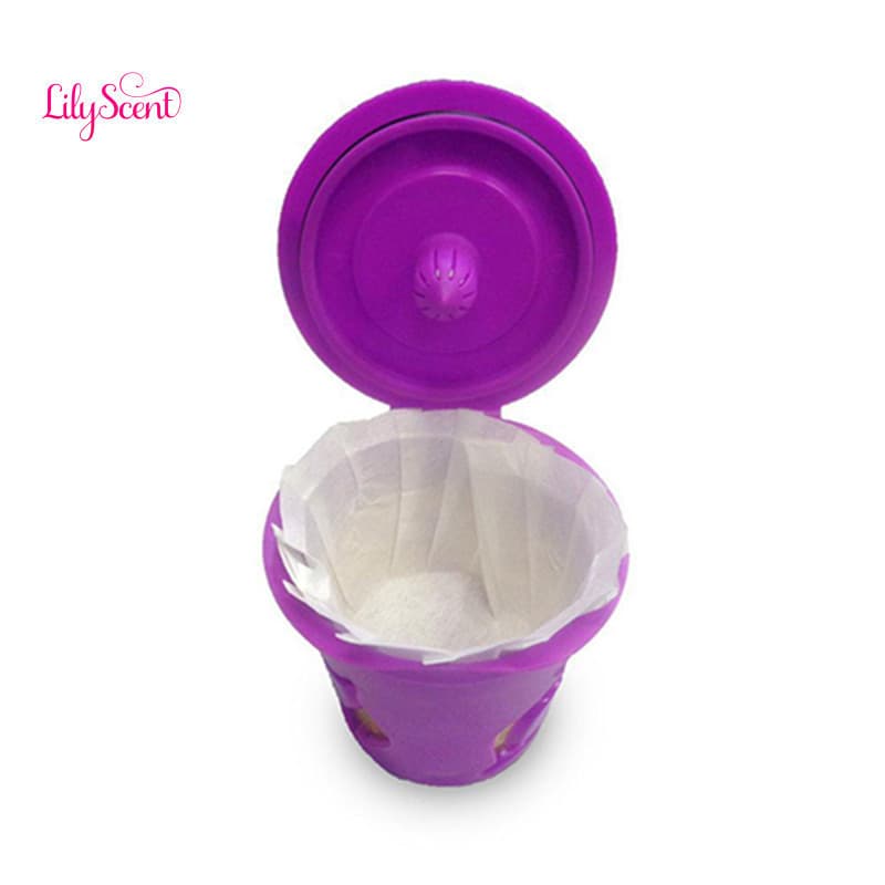 [♥ Lily] 100 Pçs/Set Copo Filtro De Café De Papel Descartável Peneira Resistente A Altas Temperaturas Para Bar Cozinha D