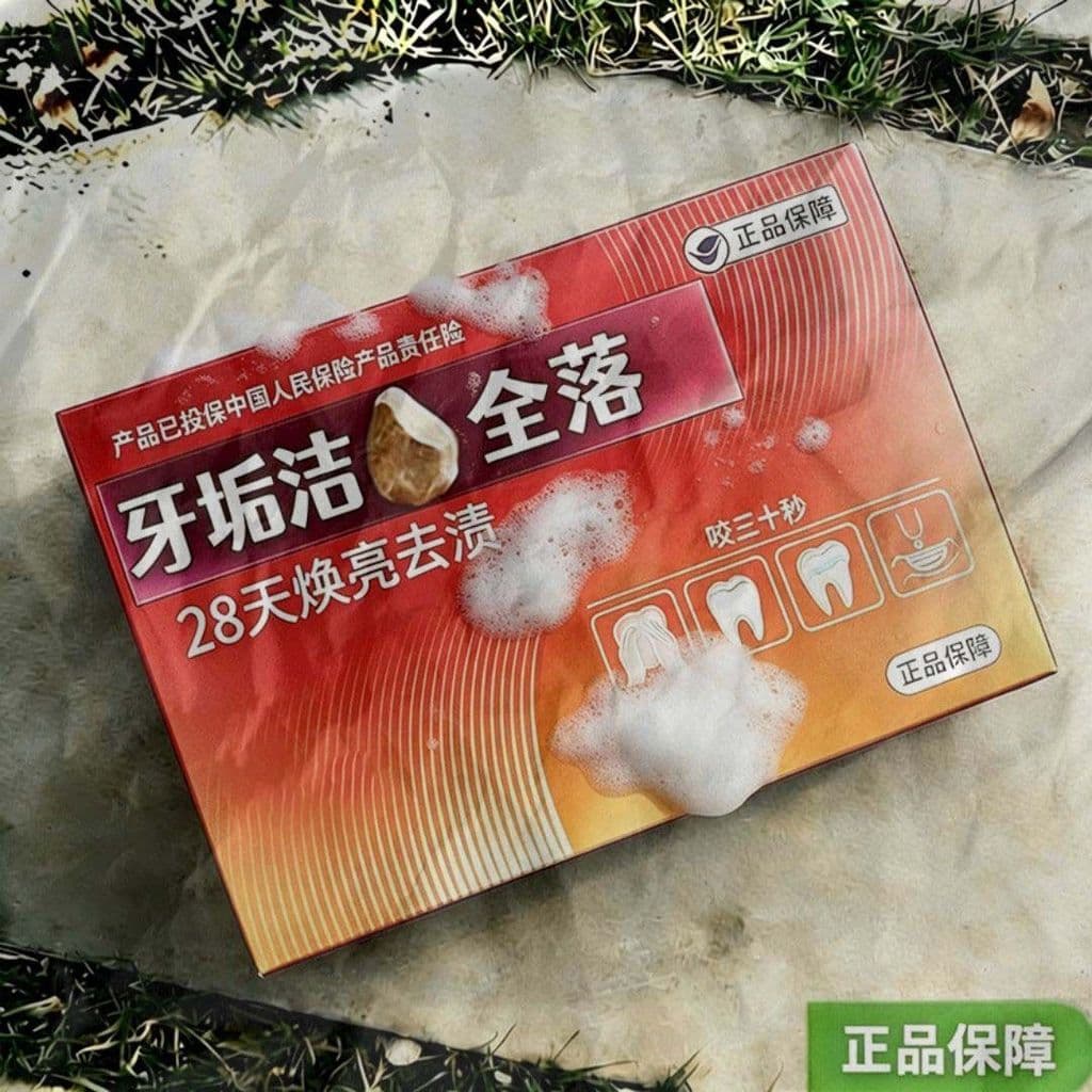 Dissolver grânulos de enxaguatório bucal Oral clareamento dos dentes sujeira tártaro tártaro limpeza ferramenta útil h.h