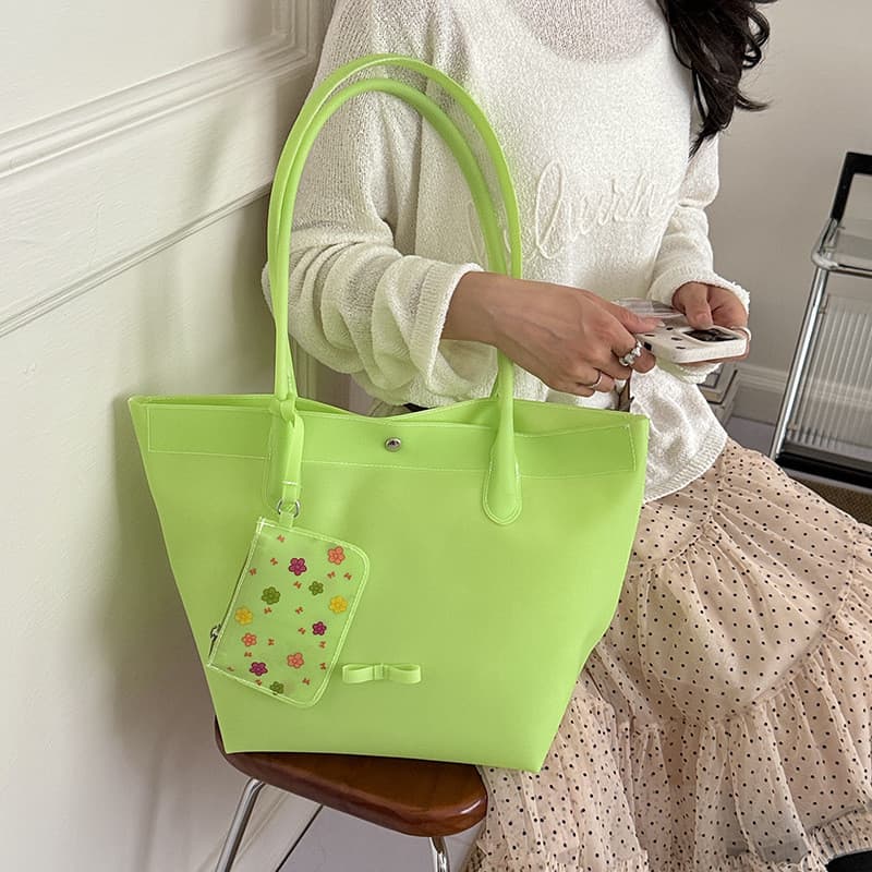 2026 Bolsa Feminina Moda Axilas Bolsa 2026 Versão Coreana Bolsa de Ombro de Grande Capacidade Commuter260817