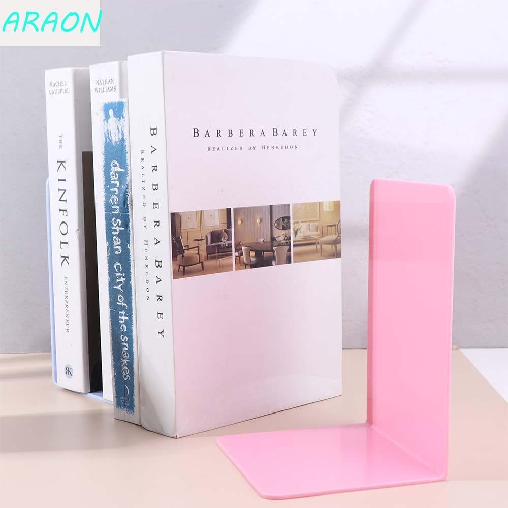 Suportes Para Livros De Mesa , Suporte Durável Em Forma De L , Estante Simples