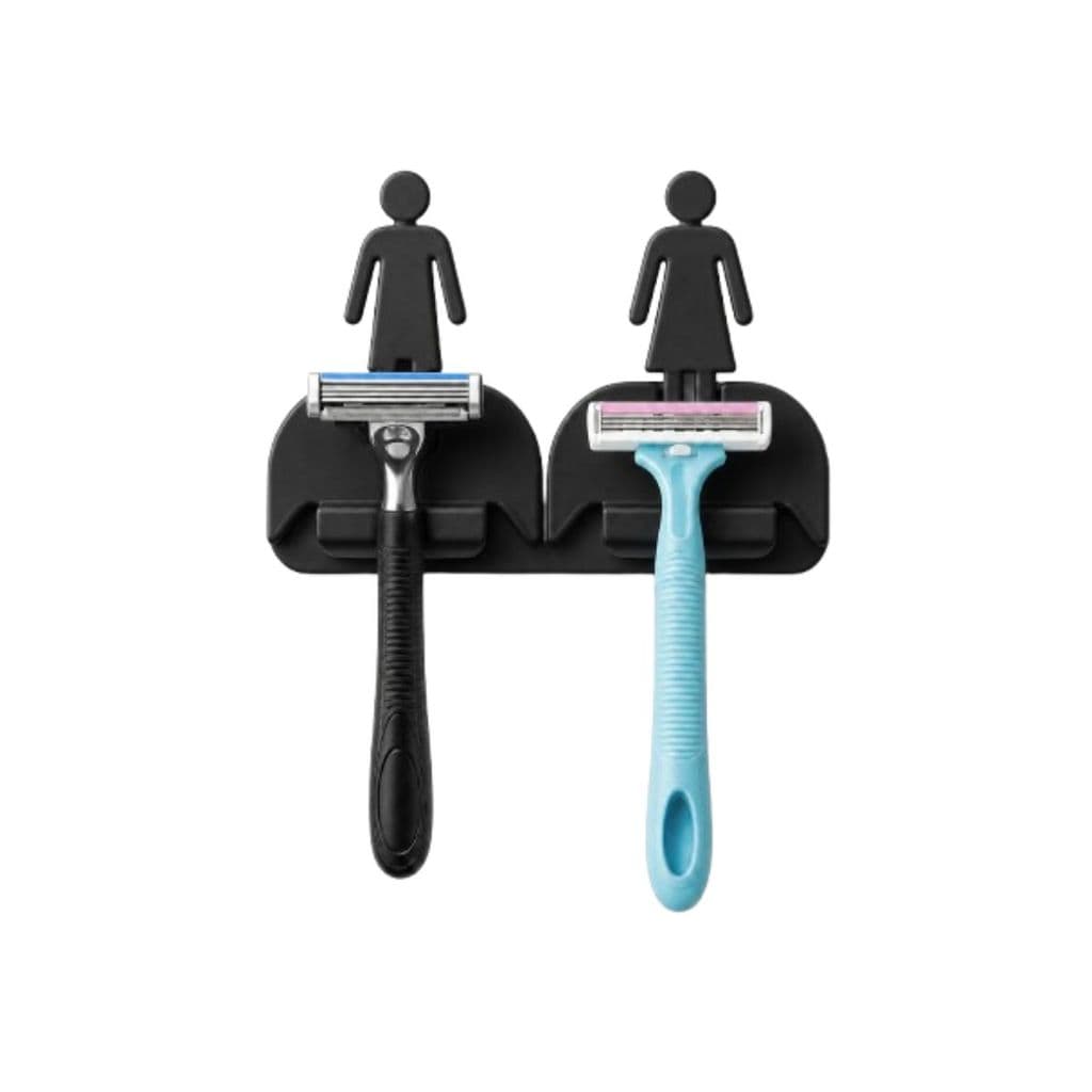 Suporte De Parede Banheiro Para Barbeador Lâmina Gillette Universal Organizador Porta Lâmina Prático E Resistente