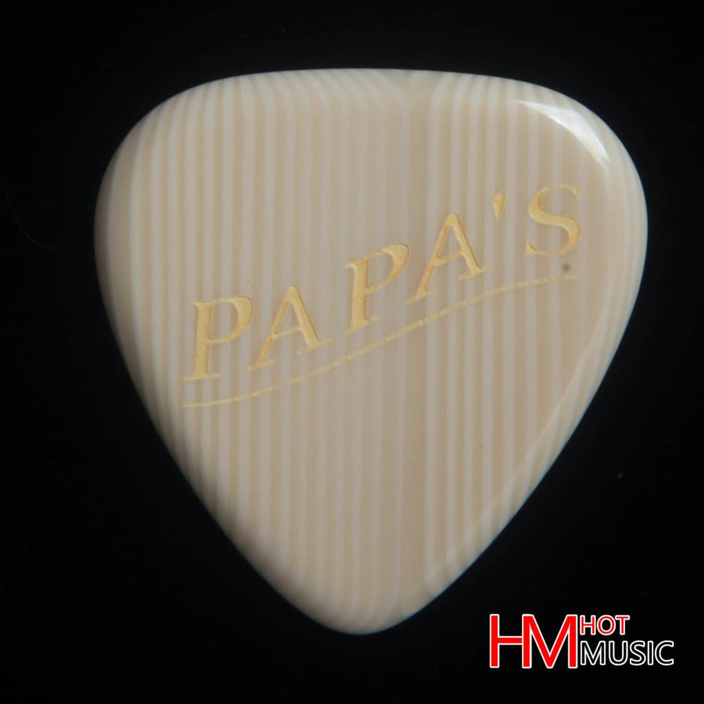 Palhetas para guitarra artesanal americana PAPA ''S Gypsy Speed jazz Guitarra elétrica Palhetas para guitarra acústica