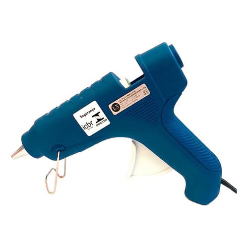 Pistola De Cola Quente Luli G-250 Azul 7w-40w