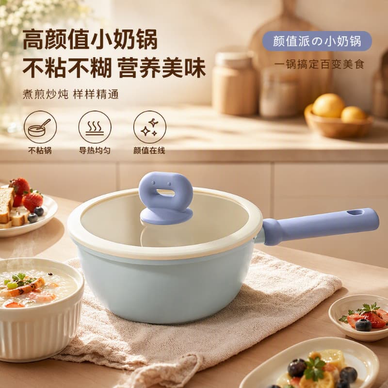Pote de sopa de leite pote de suplemento alimentar para bebê pote de cerâmica sem flúor esmalte tampa de vidro fumegante