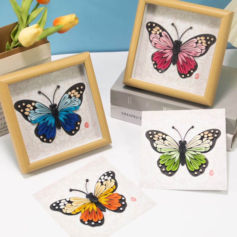 Primavera Outing borboleta pacote de material artesanal presente criativo Yan pacote de material de papel artesanal DIY