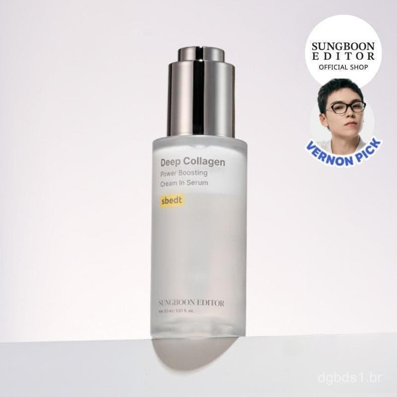 [Sungboon]Sérum Preenchedor Rejuvenescedor | com DeepCollagen, Peptídeos, 8 tipos de Ácido Hialurônico para rugas e linh