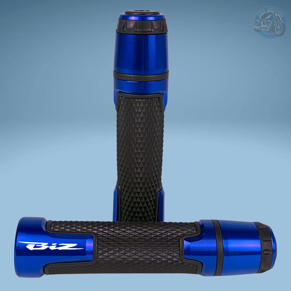 Manopla Esportiva Gravada a Laser Para Moto Honda Biz 100 Biz125 Personalizada Biz