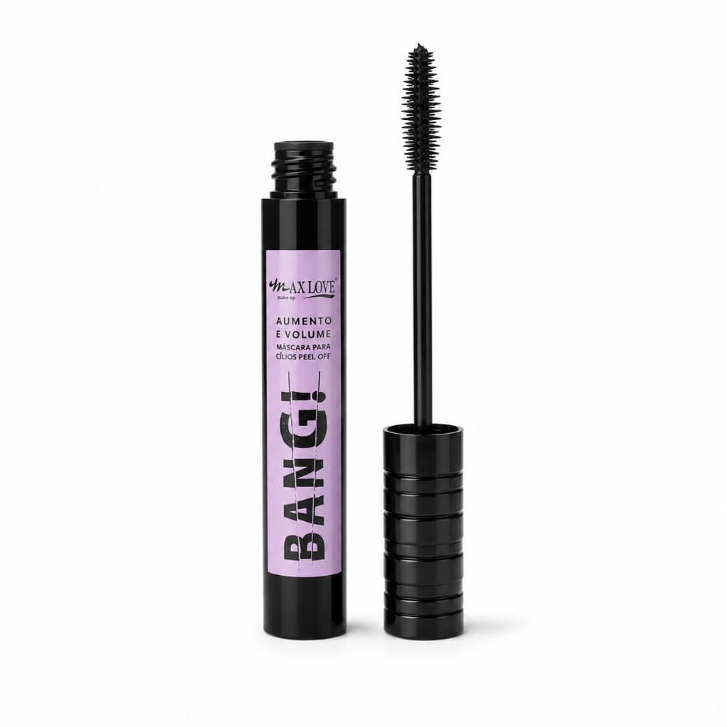 Máscara para Cílios Max Love Bang Aumento e Volume Peel Off 1 Unidade