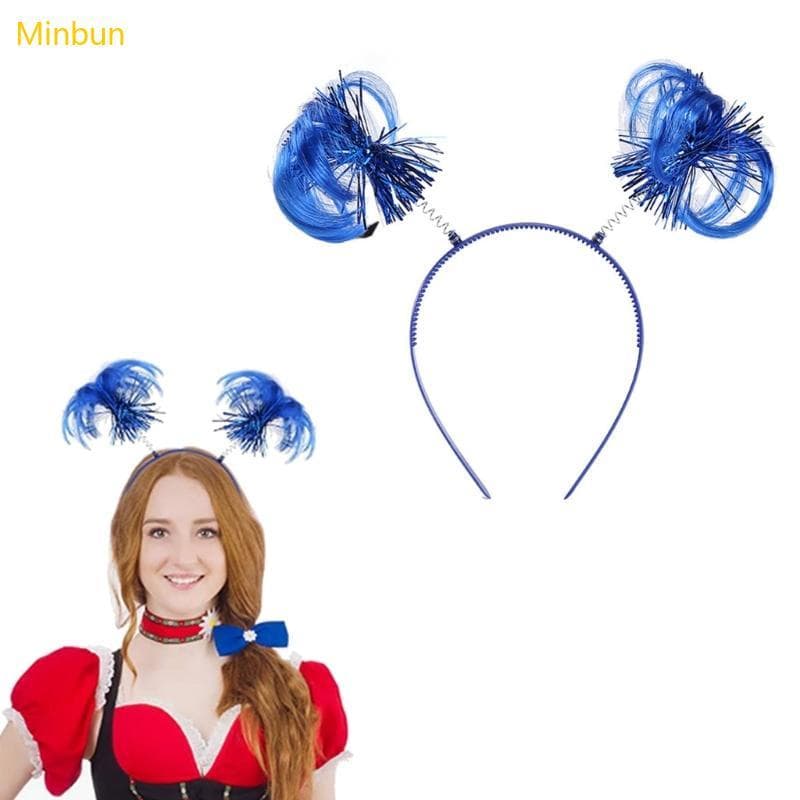Minbun Peruca Bandana Festa Do Dia Da Independência Carnaval Desfiles Patrióticos Maosi Hairband Fabricantes Forneciment