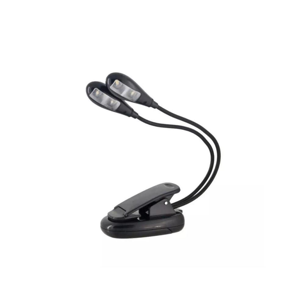 Luminaria Para Estante Partitura Custom Sound CSL 4 Preto