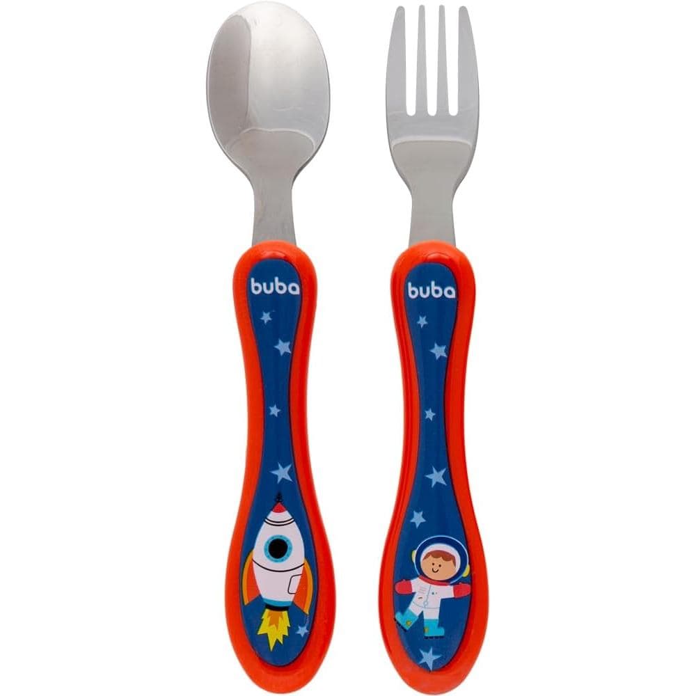 Kit Talheres Aventuras Astronauta - Buba