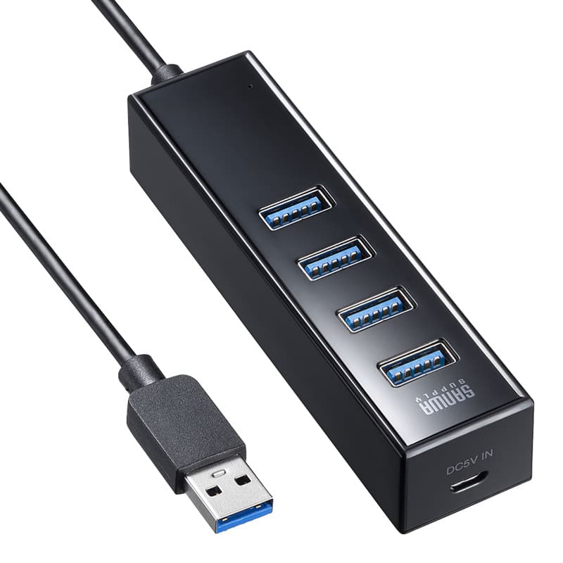 Japão Japão SANWA SANWA 4 portas USB HUB Splitter Magnético USB3.0 Extender HUB Adaptador Notebook Desktop One para quat