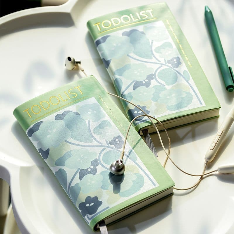 Caderno de relógio Todlist em estoque pronto Planejador diário A6 Pequeno caderno de bolso portátil 0828