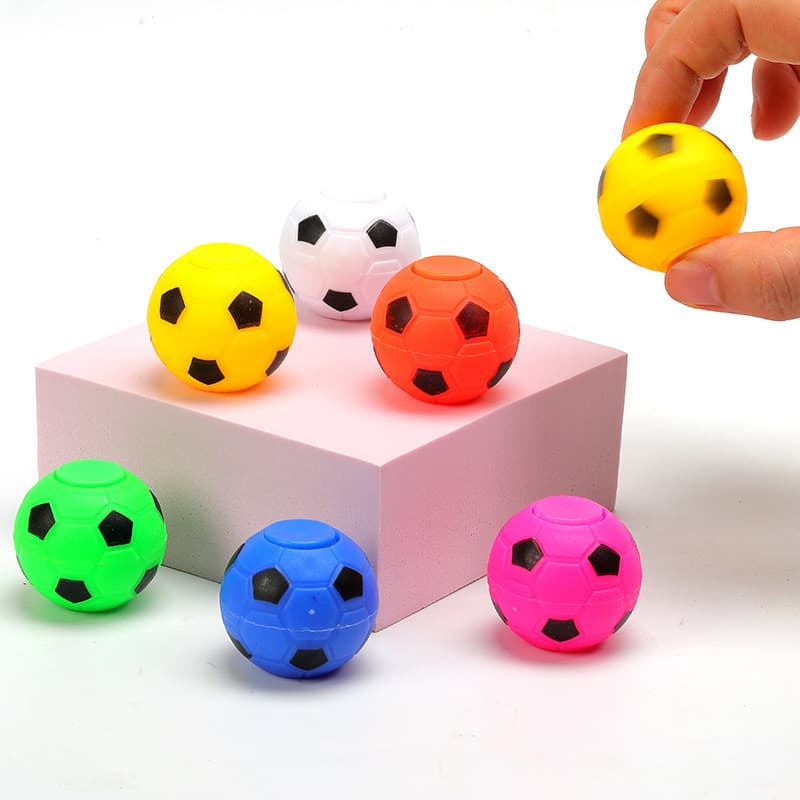 50pcs/Girador De Dedo Futebol - Brinquedo Descompressão Anti-Stress,  Giratório 360°, Atacado Barato