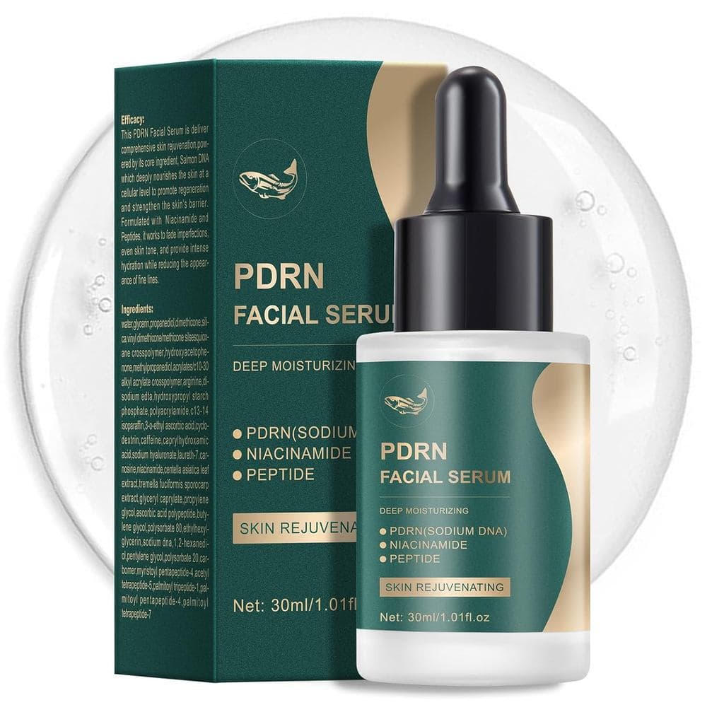 Sérum Instantâneo para Lifting Facial com 99% de DNPDRN de Salmão - Ampola de Peptídeos Hidratante e Antienvelhecimento