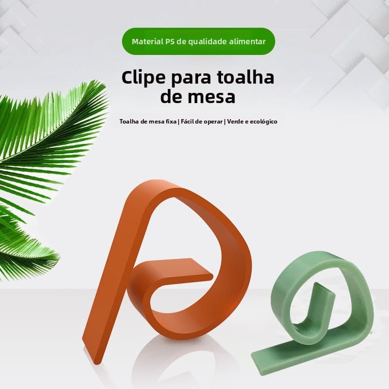 Novo clipe de toalha de mesa doméstico toalha de mesa antiderrapante fixação clipe de toalha de mesa de plástico