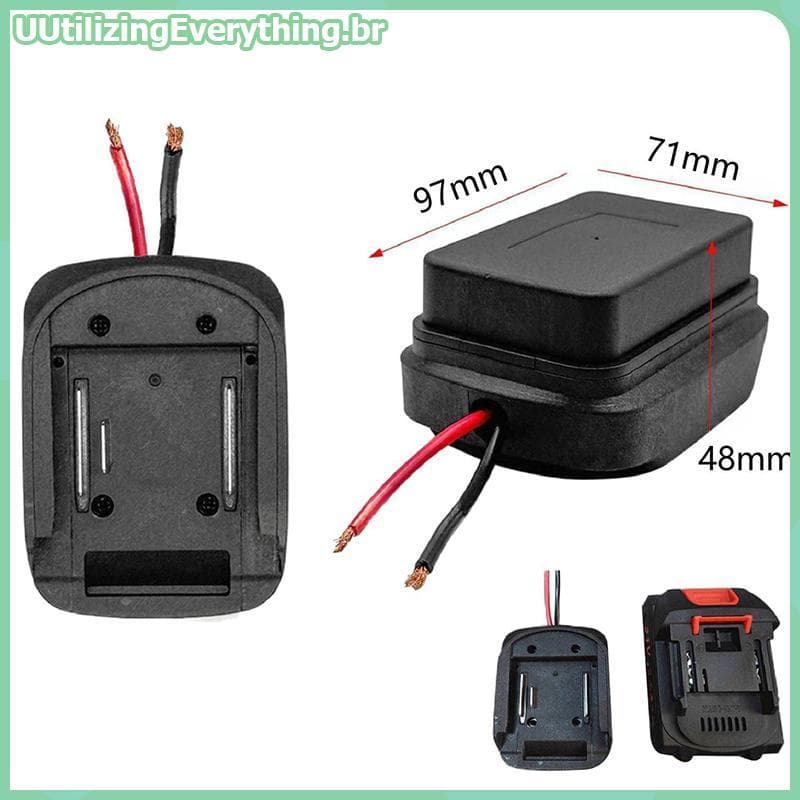 Cabo Adaptador UUTIL DIY Para Bateria De Íon-Lítio MT 18V/21V-De Saída BL1830 BL1840 BL1850
