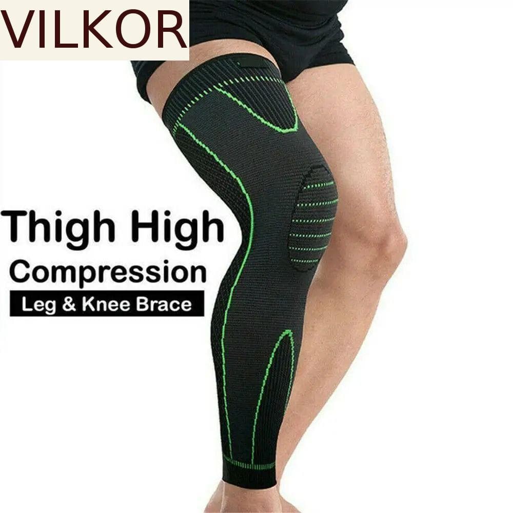 Joelheiras Esportivas De Corrida VILKOR , Cinta De Patela , Manga Longa E Completa Para Pernas , Joelheira De Fitness Re