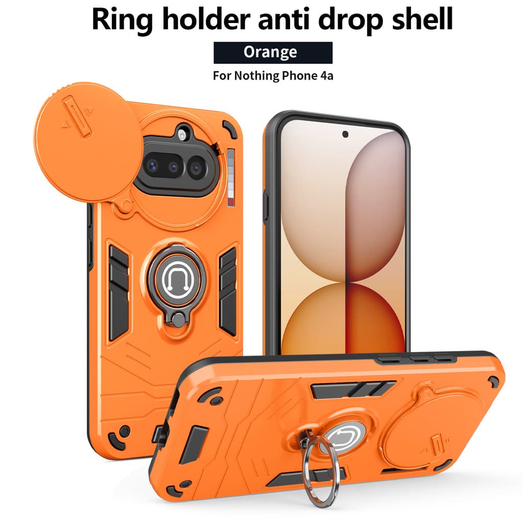 Fivela de anel de proteção ocular para janela deslizante adequada para nada telefone 4a suporte para capa de telefone ca